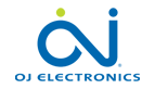 oj electronics logo farve